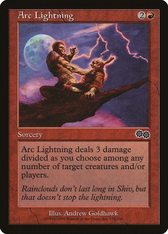 Arc Lightning - Urza's Saga - 174 - Normal