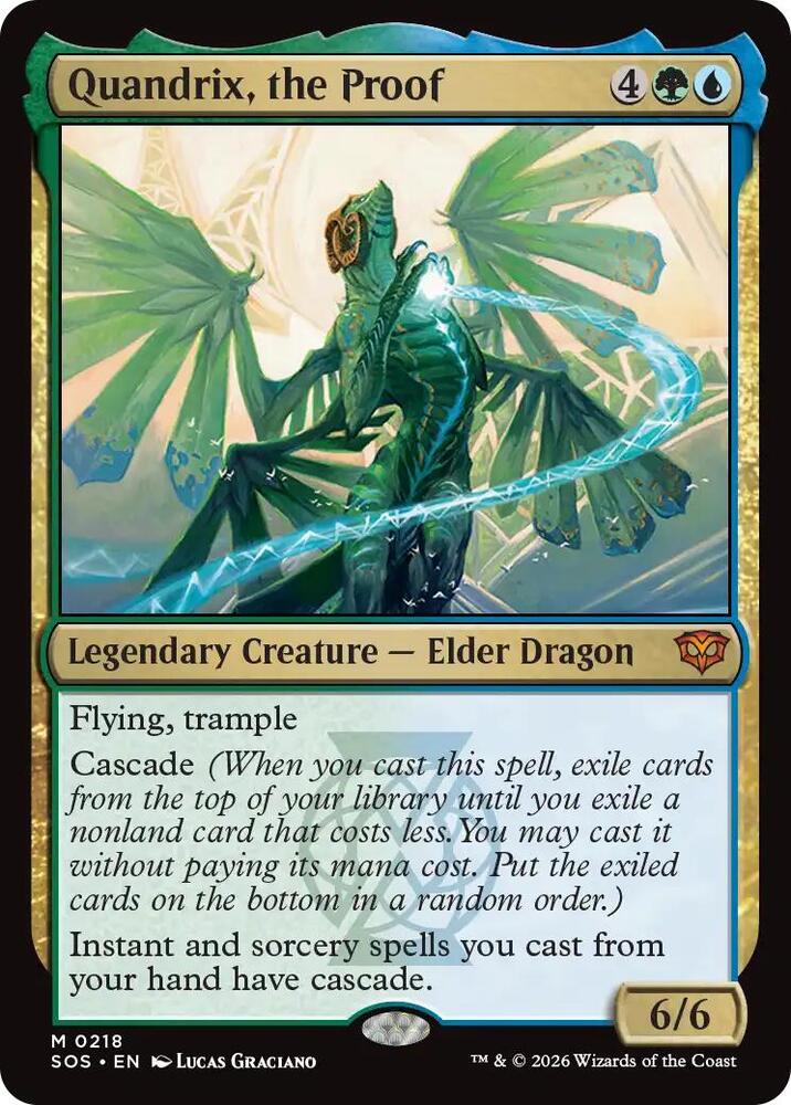 Quandrix, the Proof - Secrets of Strixhaven - 218 - Foil