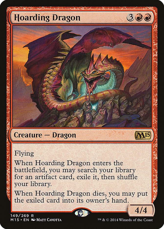 Hoarding Dragon - Magic 2015 (M15) - 149 - Normal