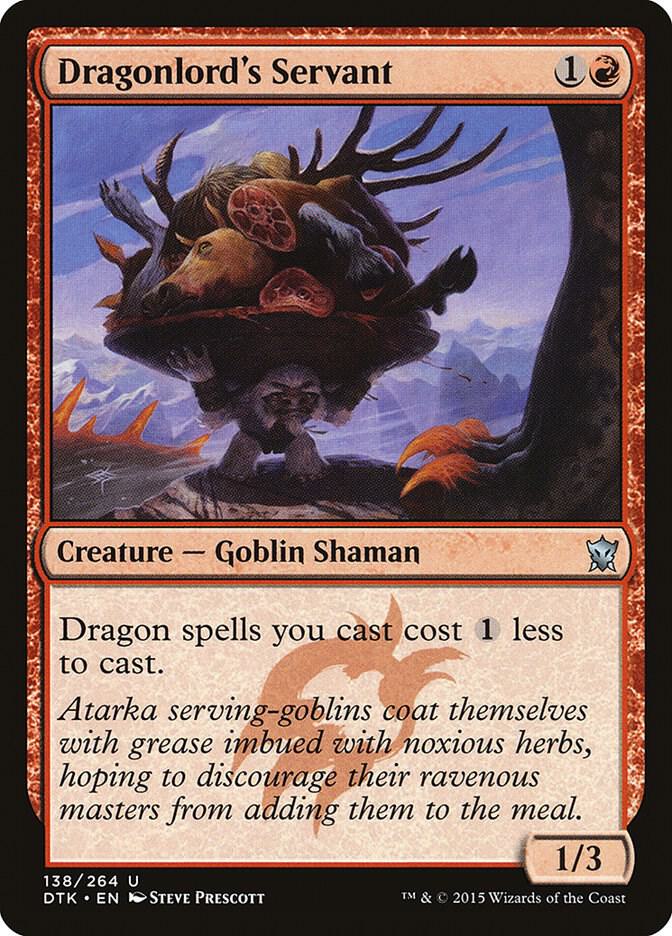 Dragonlord's Servant - Dragons of Tarkir - 138 - Normal