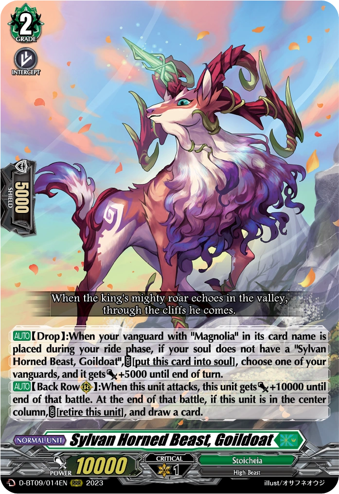 Sylvan Horned Beast, Goildoat (RRR)