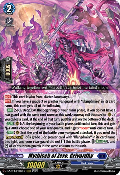 Mythisch of Zero, Grivardhy (RRR)