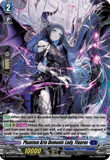 Phantom Aria Demonic Lady, Flauros (Foil) (D-PR)