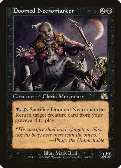 Doomed Necromancer - Onslaught - 140