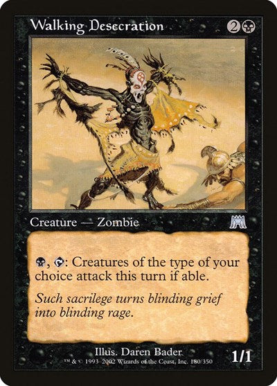 Walking Desecration - Onslaught - 180 - Foil