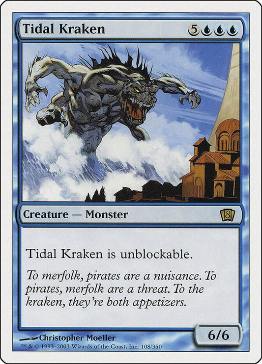 Tidal Kraken - 8th Edition - 108 - Normal
