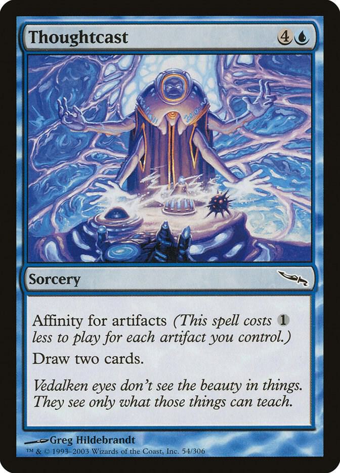 Thoughtcast - Mirrodin - 54 - Foil