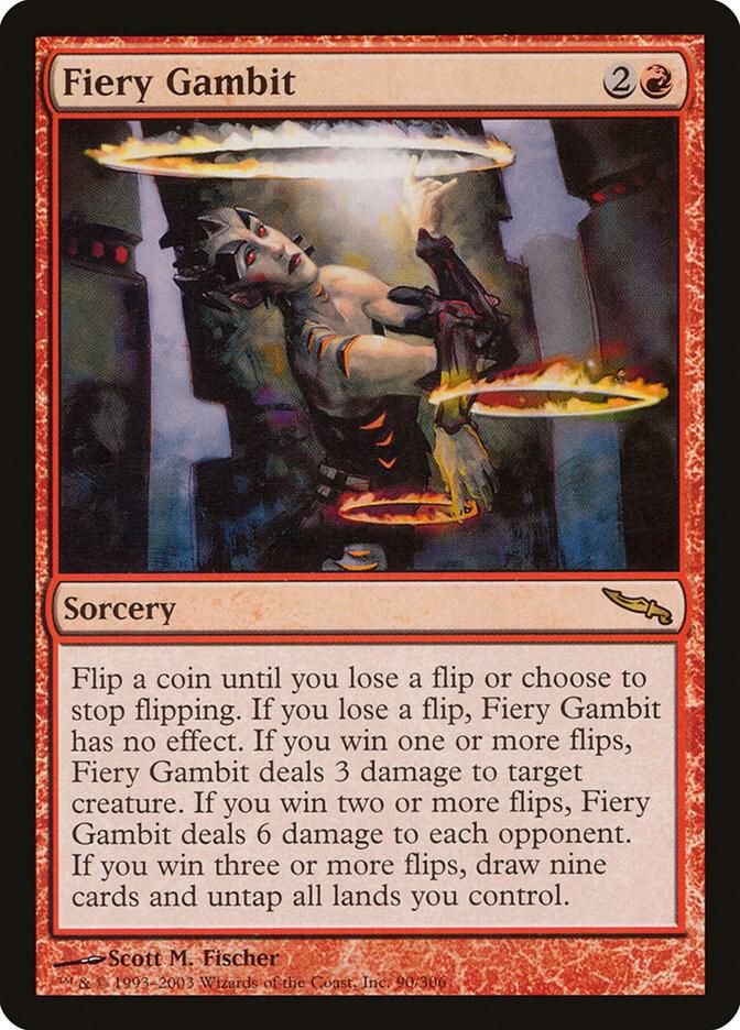 Fiery Gambit - Mirrodin - 90 - Normal