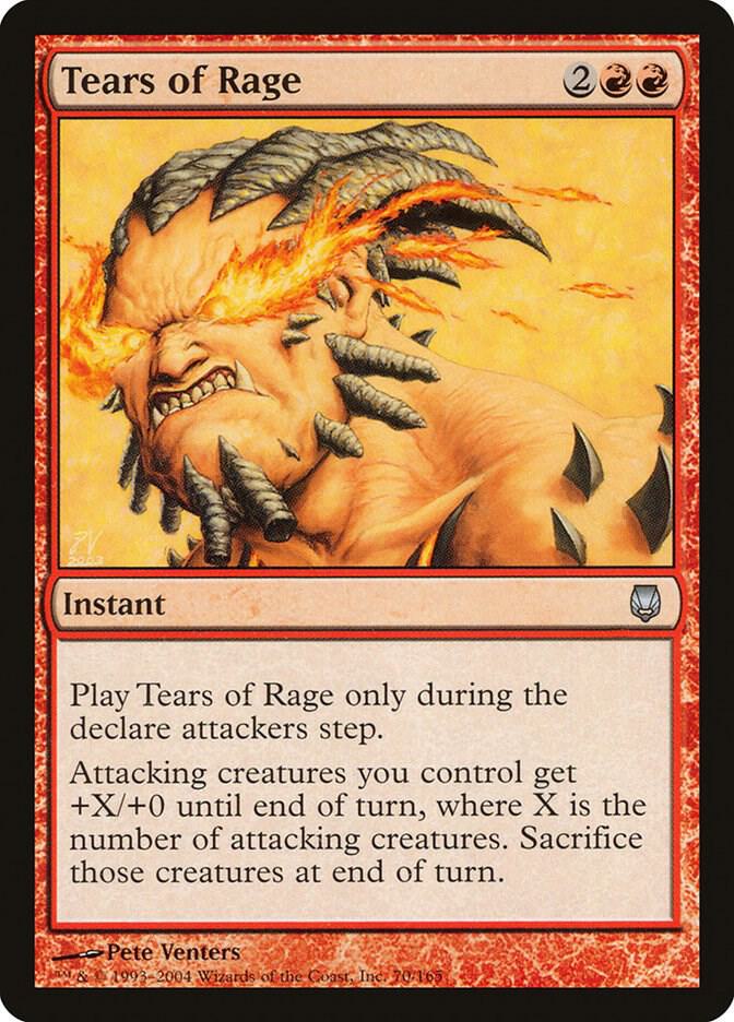 Tears of Rage - Darksteel - 70 - Foil