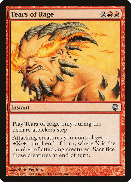 Tears of Rage - Darksteel - 70 - Foil
