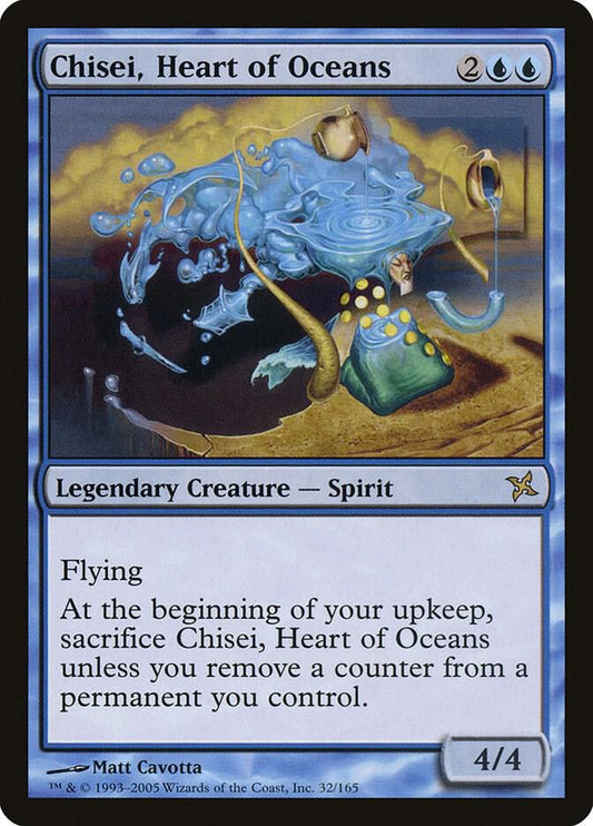 Chisei, Heart of Oceans - Betrayers of Kamigawa - 32 - Normal