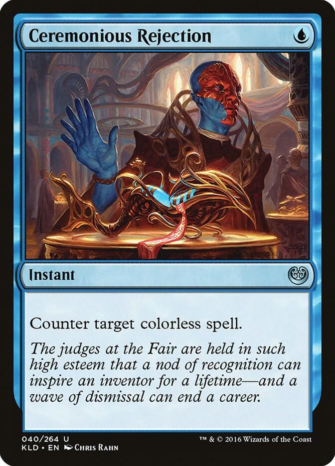 Ceremonious Rejection - Kaladesh - 40 - Normal