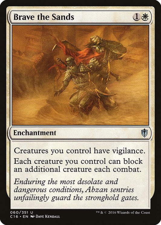 Brave the Sands - Commander 2016 - 60 - Normal