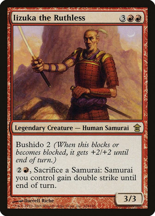 Iizuka the Ruthless - Saviors of Kamigawa - 104 - Normal