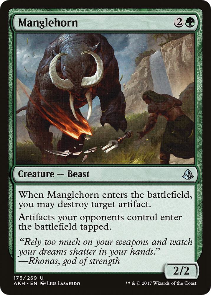 Manglehorn - Amonkhet - 175 - Foil