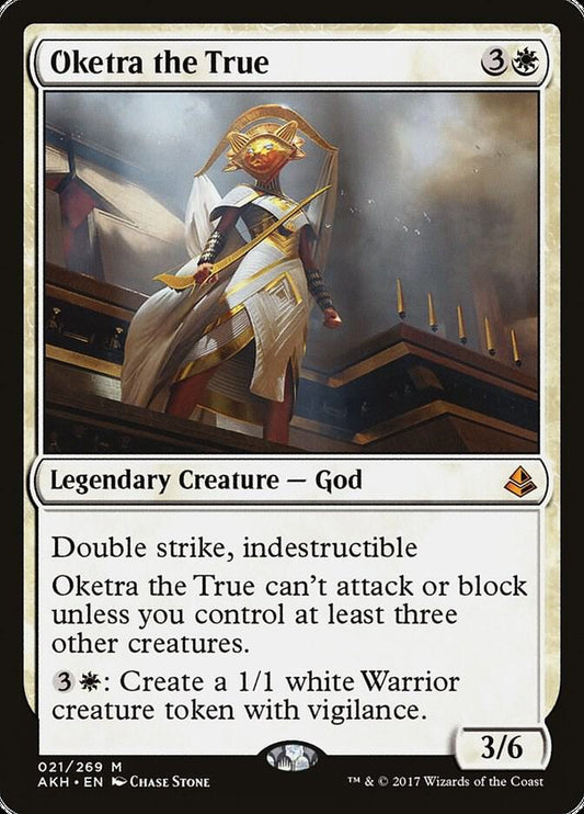 Oketra the True - Amonkhet - 21 - Foil