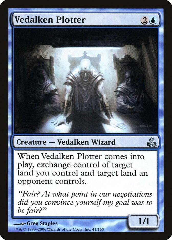 Vedalken Plotter - Guildpact - 41 - Foil