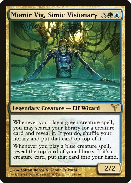 Momir Vig, Simic Visionary - Dissension - 118 - Normal