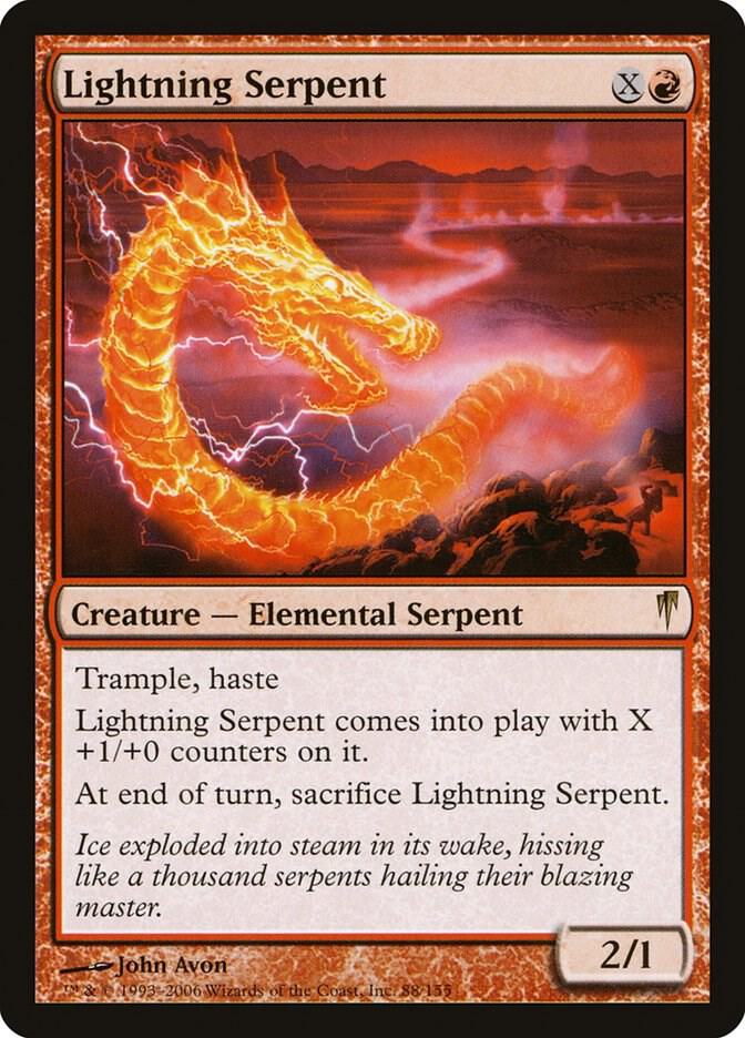 Lightning Serpent - Coldsnap - 88 - Normal