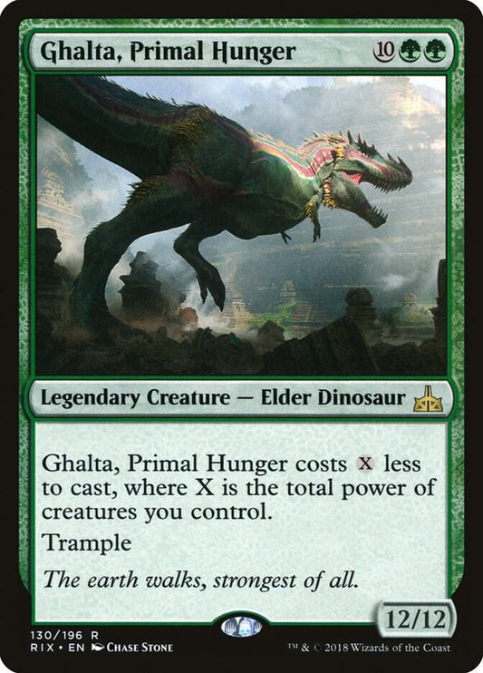 Ghalta, Primal Hunger - Rivals of Ixalan - 130 - Foil