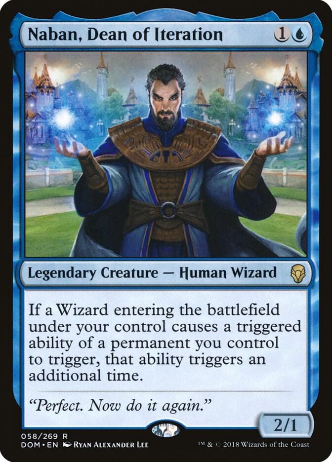 Naban, Dean of Iteration - Dominaria - 58 - Normal