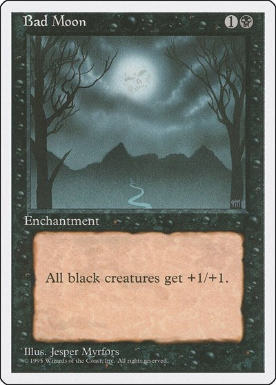 Bad Moon - Fourth Edition -