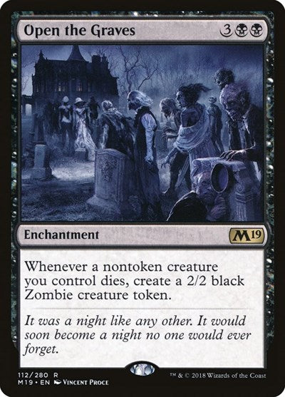 Open the Graves - Core Set 2019 - 112