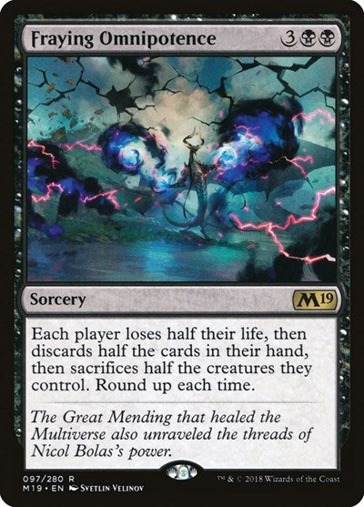 Fraying Omnipotence - Core Set 2019 - 97