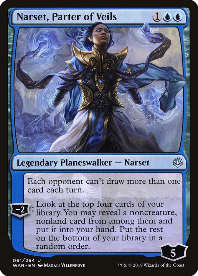 Narset, Parter of Veils - War of the Spark - 61 - Normal