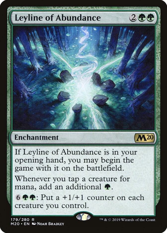 Leyline of Abundance - Core Set 2020 - 179 - Normal