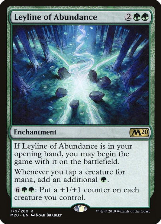 Leyline of Abundance - Core Set 2020 - 179 - Normal