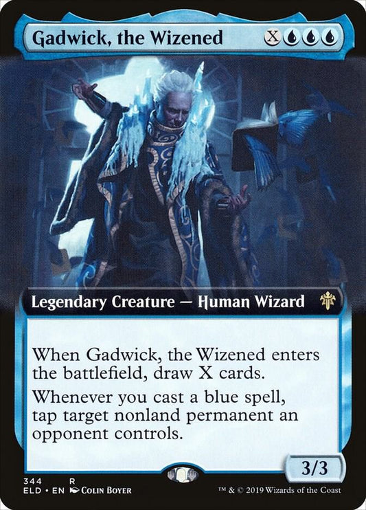 Gadwick, the Wizened (Extended Art) - Throne of Eldraine - 344 - Normal
