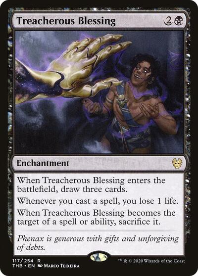 Treacherous Blessing - Theros Beyond Death - 117