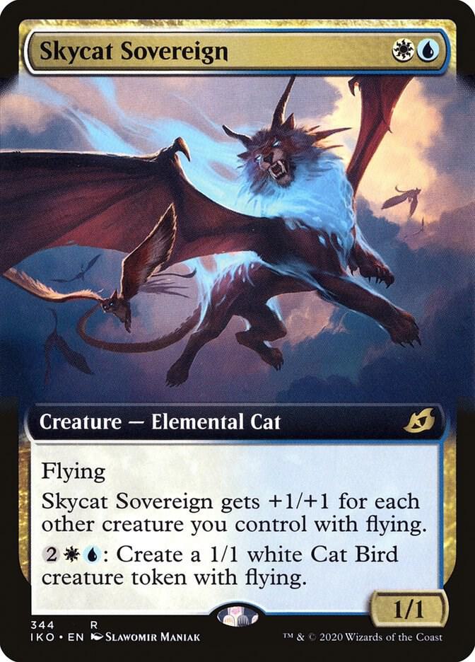 Skycat Sovereign (Extended Art) - Ikoria: Lair of Behemoths - 344 - Normal