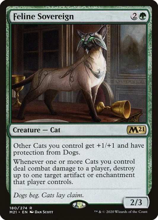 Feline Sovereign - Core Set 2021 - 180 - Normal