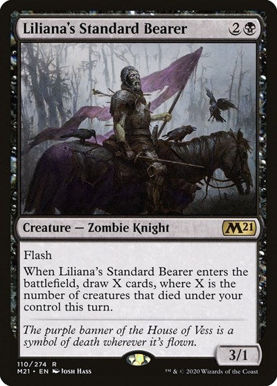 Liliana's Standard Bearer - Core Set 2021 - 110