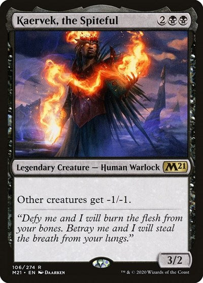 Kaervek, the Spiteful - Core Set 2021 - 106