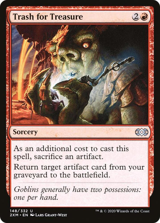 Trash for Treasure - Double Masters - 148 - Foil
