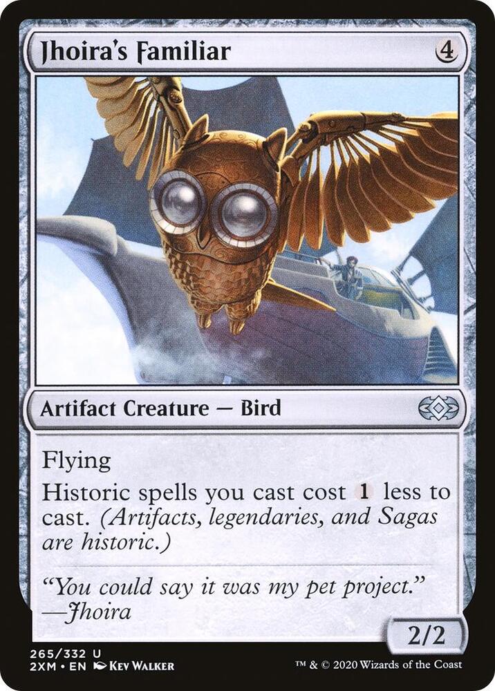 Jhoira's Familiar - Double Masters - 265 - Normal