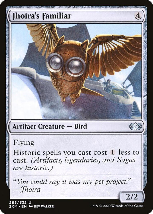 Jhoira's Familiar - Double Masters - 265 - Normal