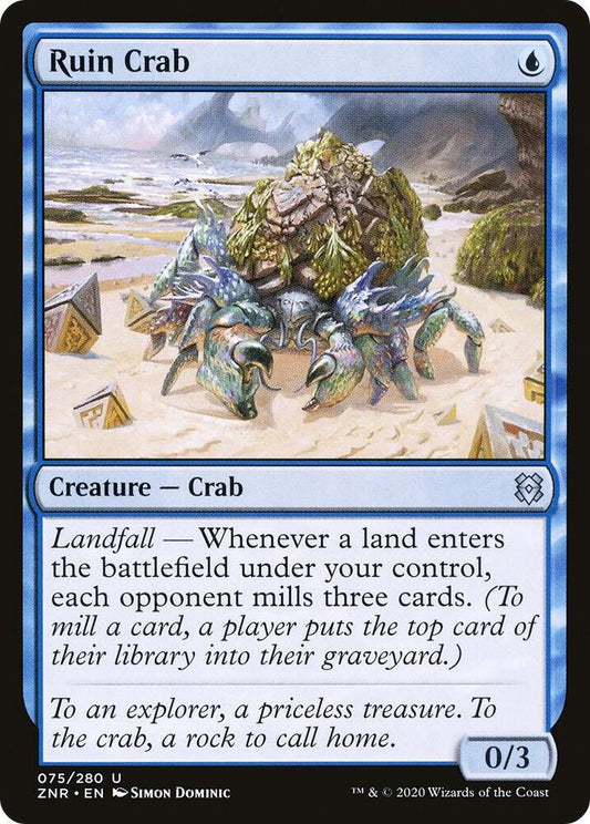 Ruin Crab - Zendikar Rising - 75 - Normal