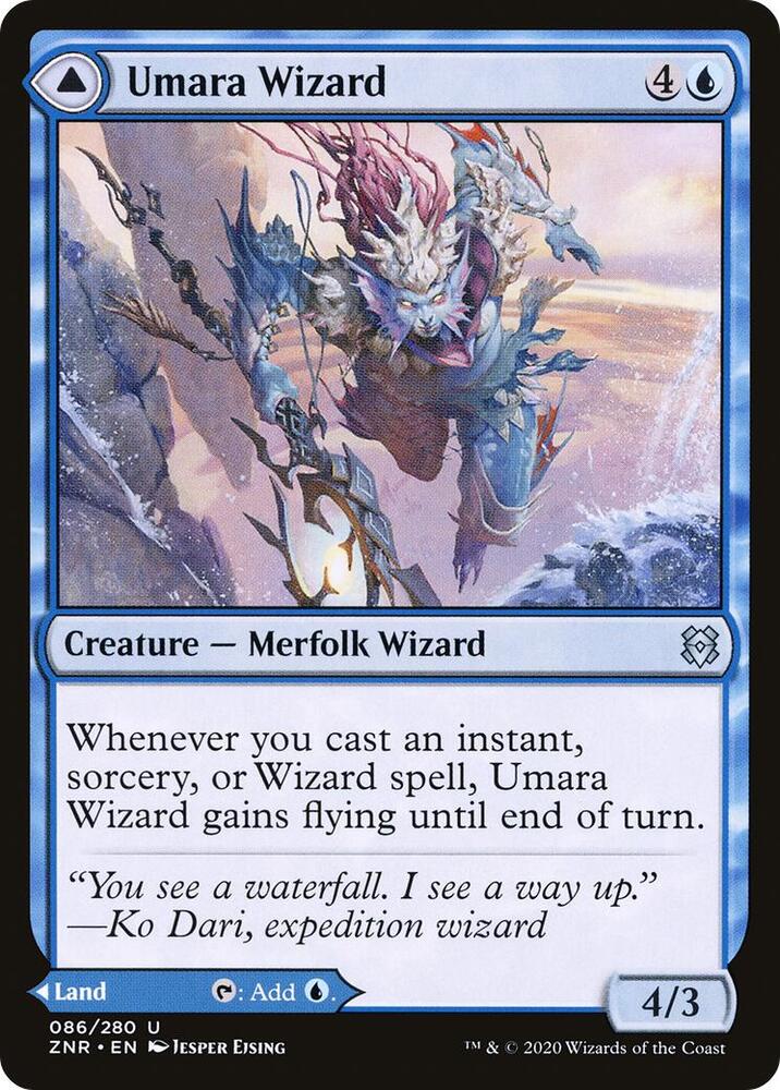 Umara Wizard - Zendikar Rising - 86 - Normal
