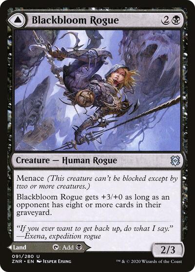 Blackbloom Rogue - Zendikar Rising - 91