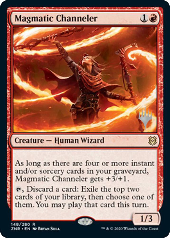 Magmatic Channeler - Promo Pack: Zendikar Rising - 148 - Normal