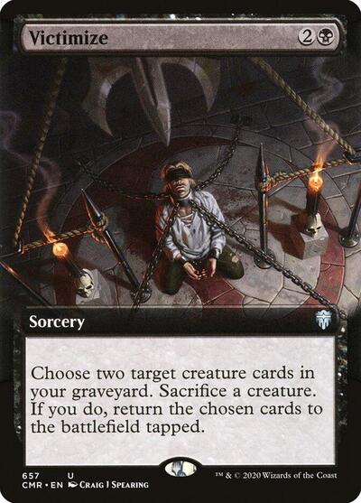 Victimize (Extended Art) - Commander Legends - 657 - Normal