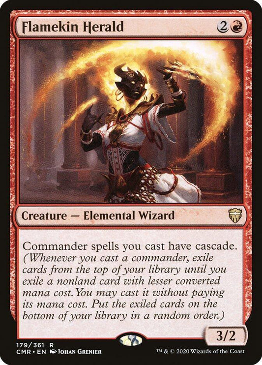 Flamekin Herald - Commander Legends - 179 - Normal