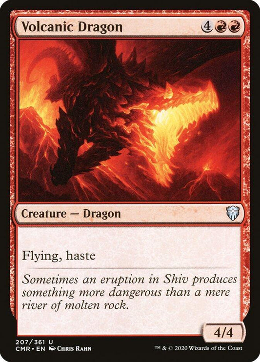 Volcanic Dragon - Commander Legends - 207 - Normal