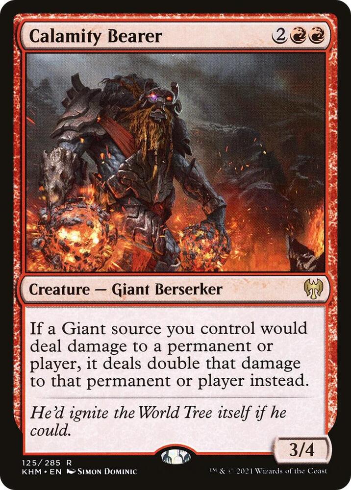 Calamity Bearer - Kaldheim - 125 - Foil
