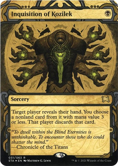 Inquisition of Kozilek (Foil Etched) - Strixhaven: Mystical Archive - 31