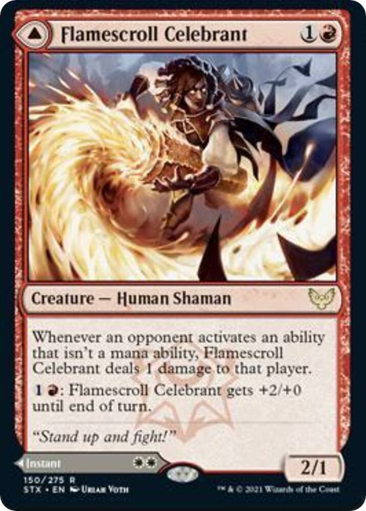 Flamescroll Celebrant - Strixhaven: School of Mages - 150 - Normal